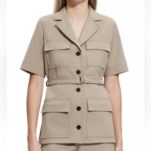 Theory Twill Safari Top/Jacket